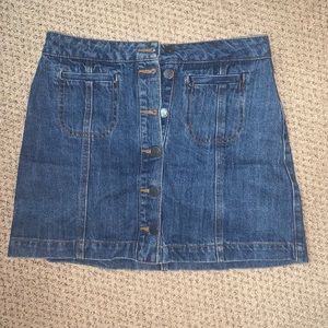 Jean skirt